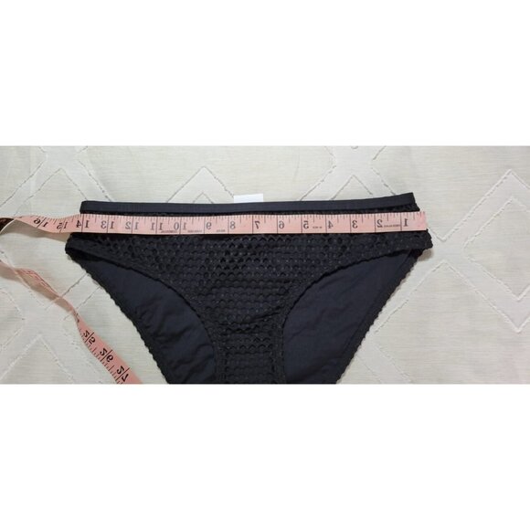 KENNETH COLE SWIMWEAR BIKINI SET WOMANS MEDIUM COLOR BLACK MSRP$123.00 - Picture 8 of 12